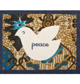 Card Batik Peace Dove - Philippines