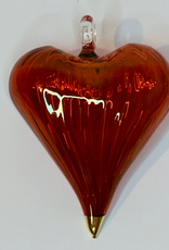 Egypt Red Heart Blown Glass - Egypt