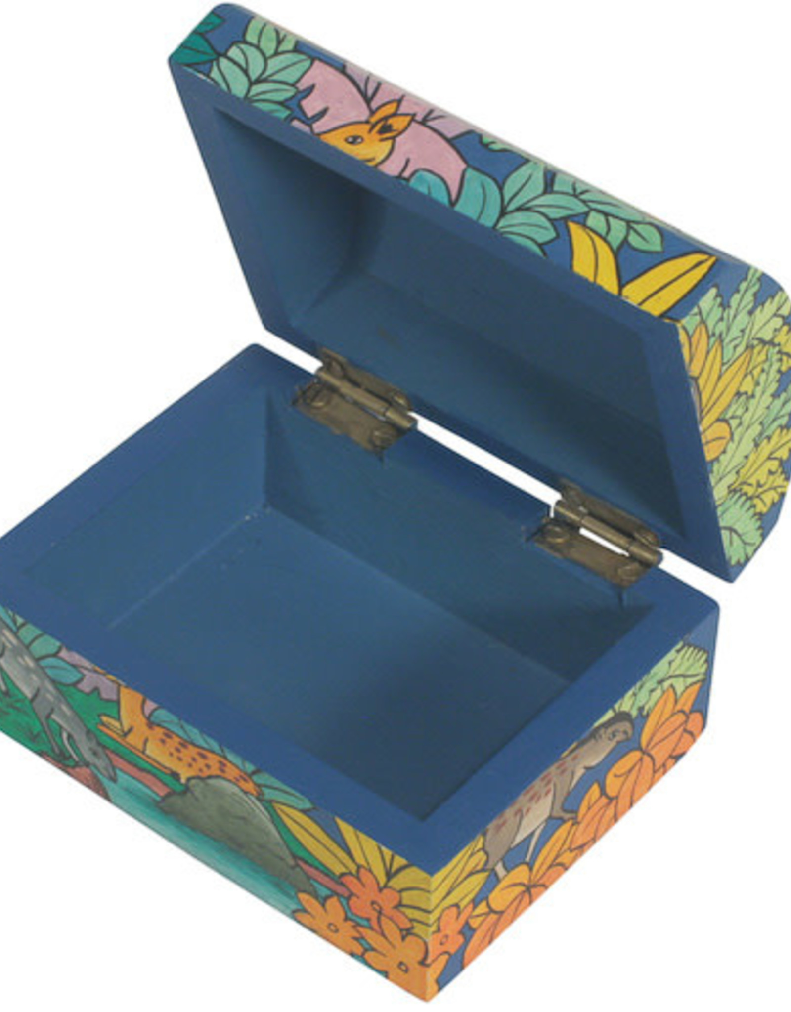 Box Hand Painted Large (Assorted Designs) - Bolivia