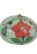 Peru Box Hand Painted Gourd Medium (Assorted Designs) - Peru