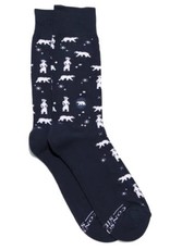 India Socks that Protect the Arctic Blue (Small) - India