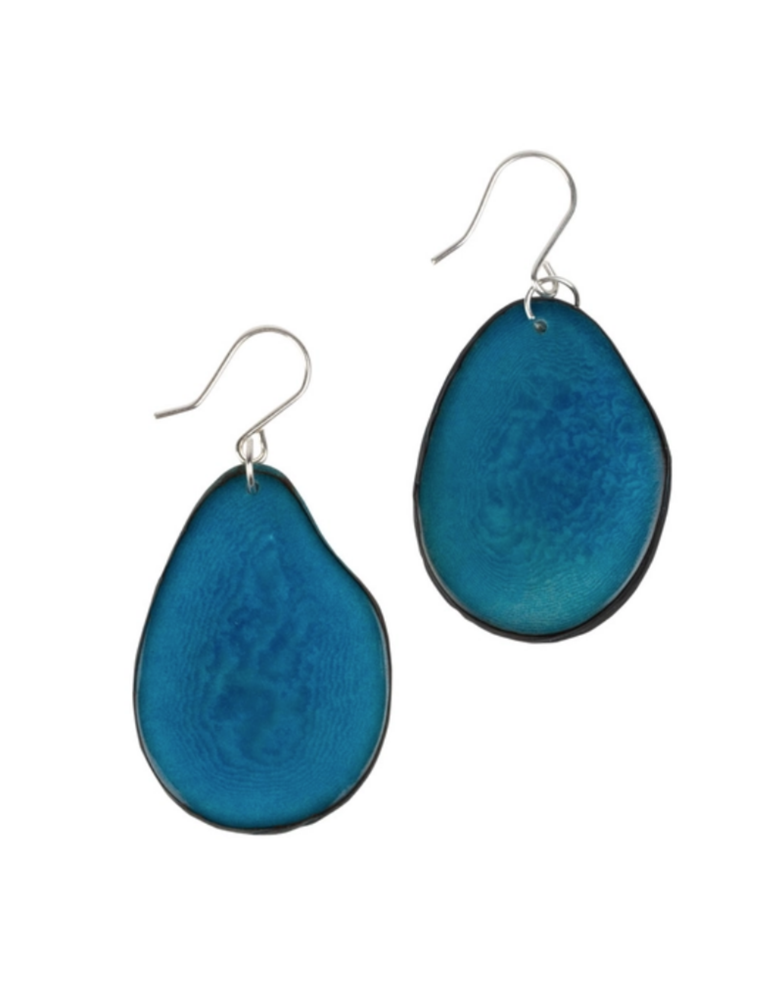 Ecuador Earrings Blue Flow - Ecuador