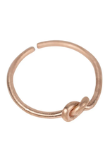 India Ring Brass Knot - India