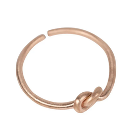 India Ring Brass Knot - India