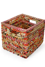 Bangladesh Basket Sari Storage Basket 12" - Bangladesh