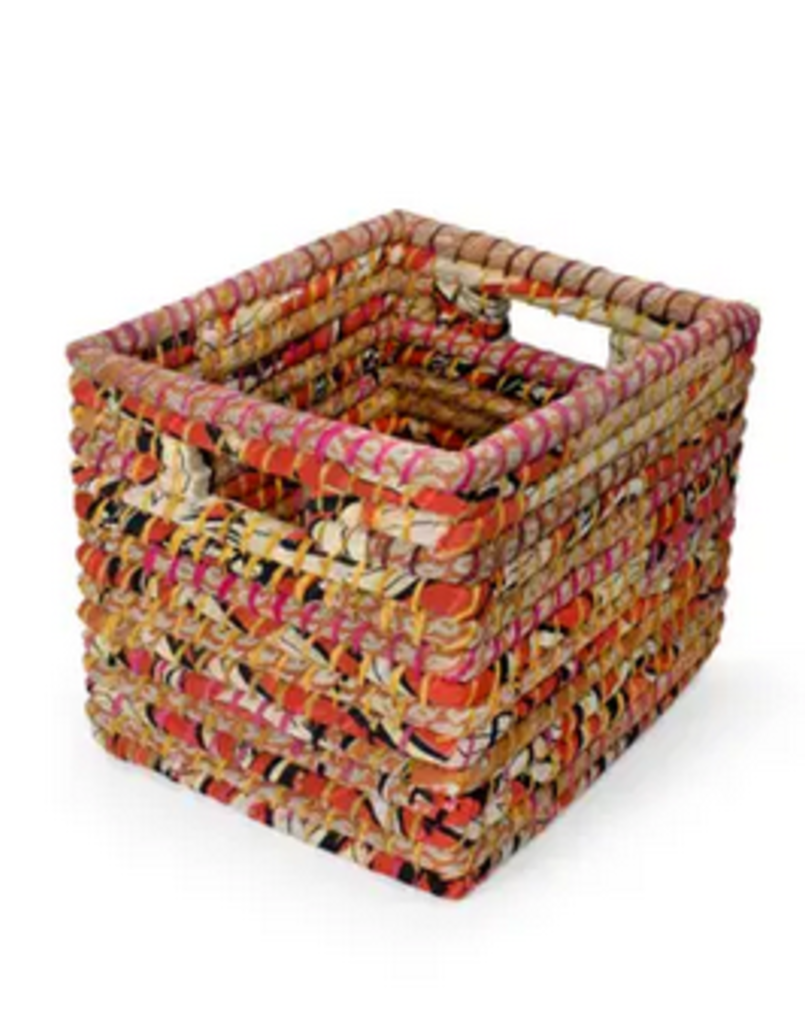 Bangladesh Basket Sari Storage Basket 12" - Bangladesh