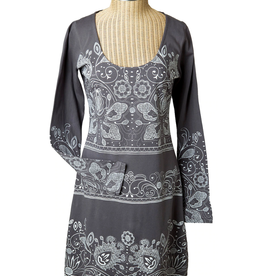 ARK Imports Bouquet Dress Large Grey - Nepal