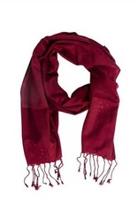 India Scarf Crimson - India