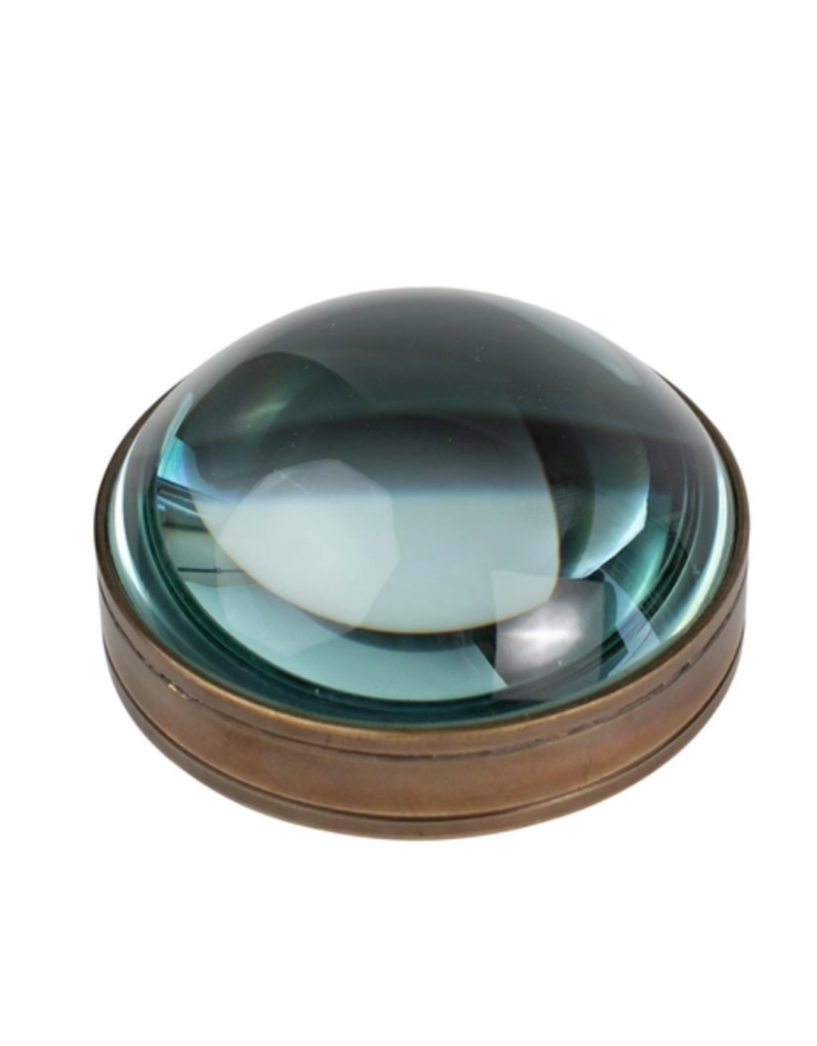 India Paperweight Magnifying Glass - India