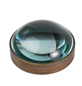 India Paperweight Magnifying Glass - India
