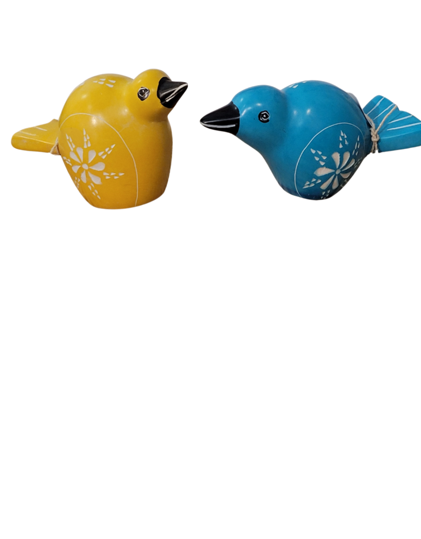 Kenya Figures Soapstone Birdies / Birds - Set of 2  - Kenya