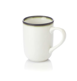 Serrv Modern Line White/Metallic Mug - Vietnam