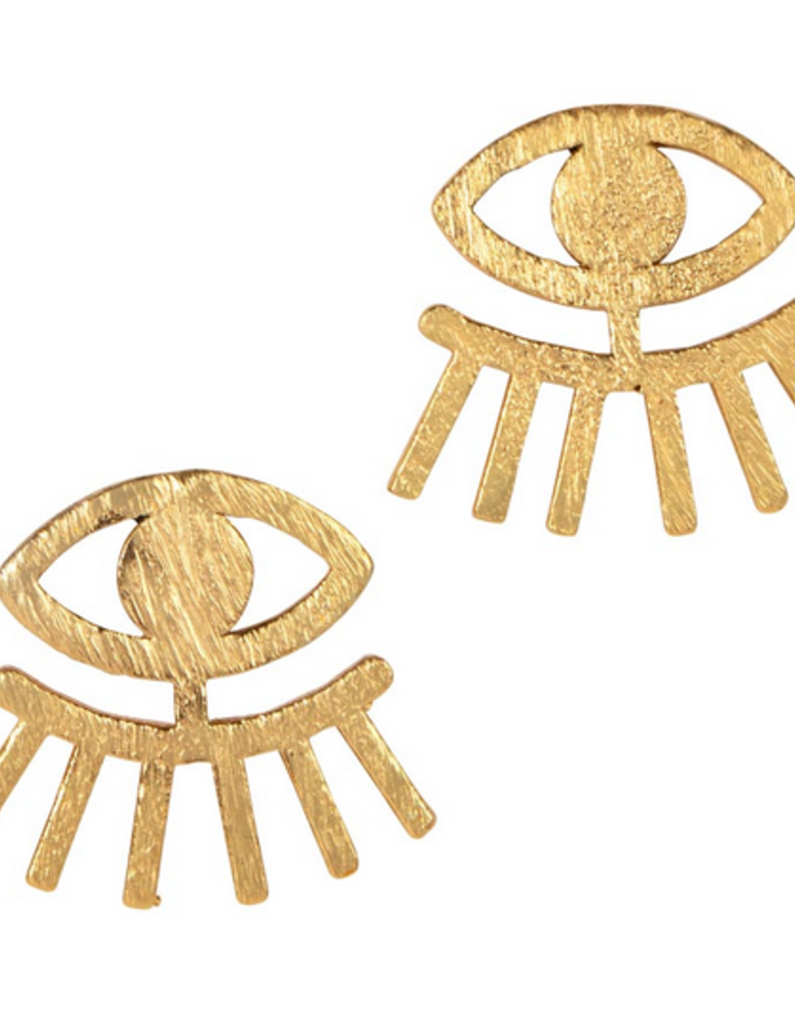 India Earrings Clear Vision Post - India