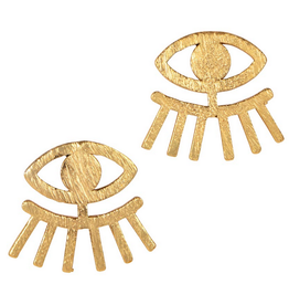 India Earrings Clear Vision Post - India