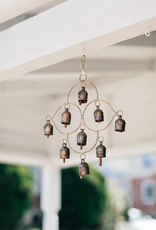 Ten Thousand Villages USA Wind Chime, Nine Bells - India