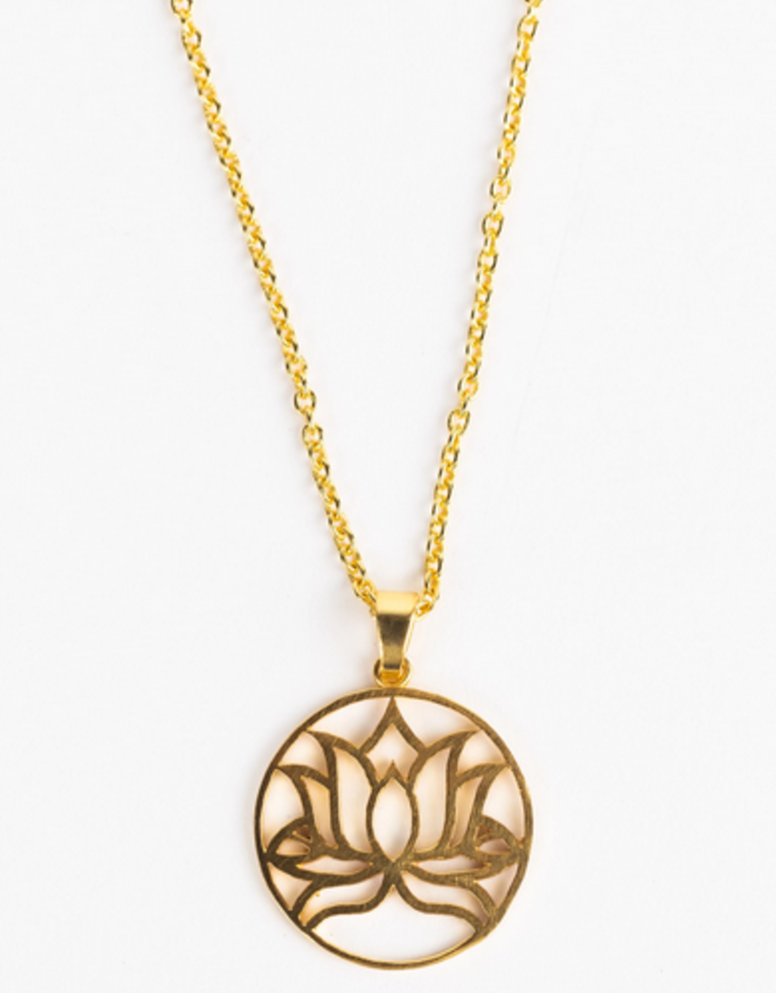 Ten Thousand Villages USA Necklace Perseverance Lotus - India