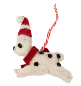 Ten Thousand Villages USA Ornament, Christmas Puppy - India
