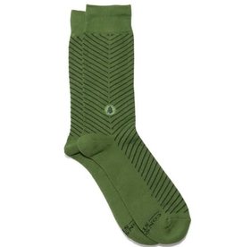 Conscious Step Socks That Plant Trees Green Stripe (Small) - India