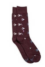 India Socks that Fight for Equality Burgundy (Small) - India