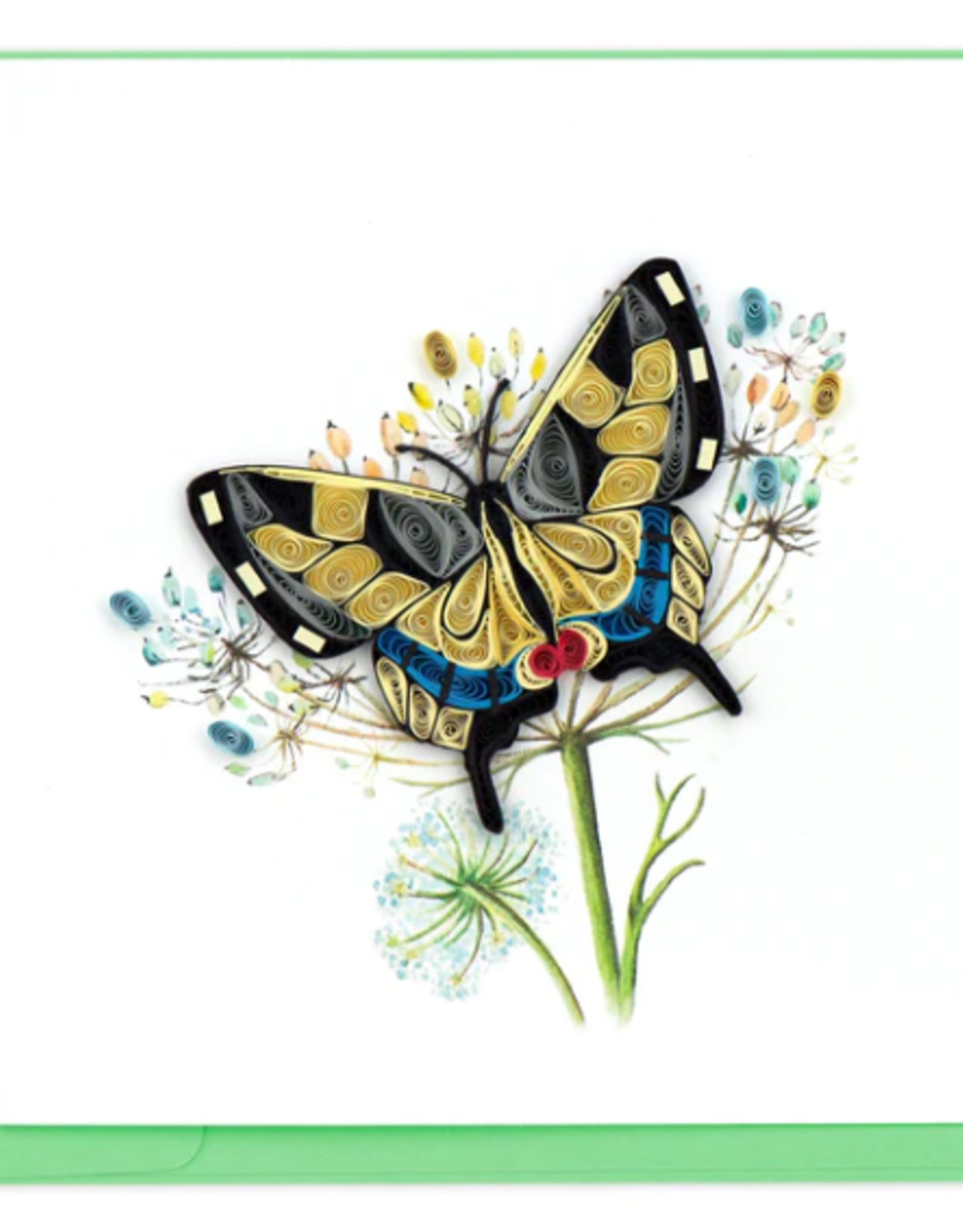 Quilling Card Swallowtail Butterfly - Vietnam