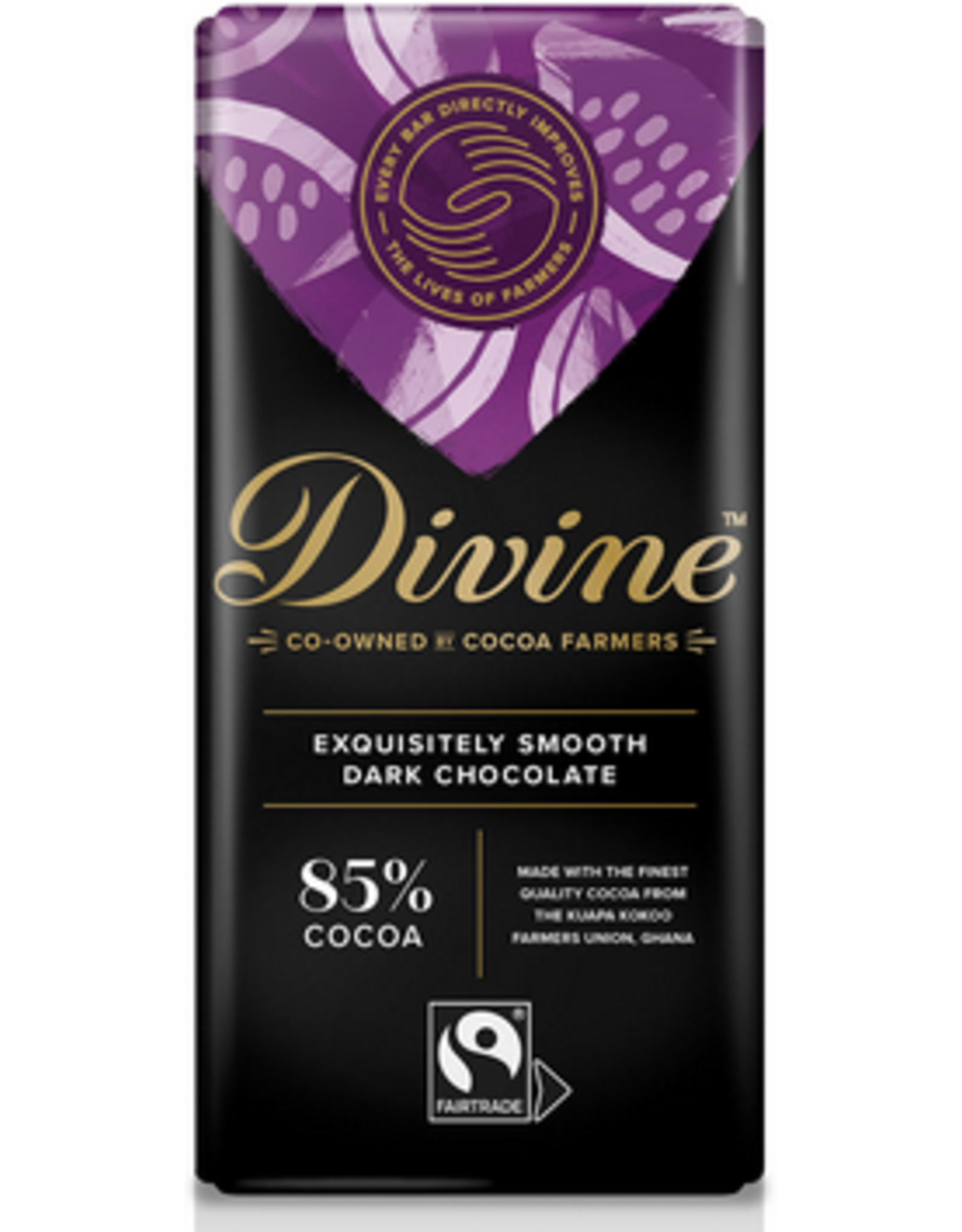 Ghana Divine Dark Chocolate 85%