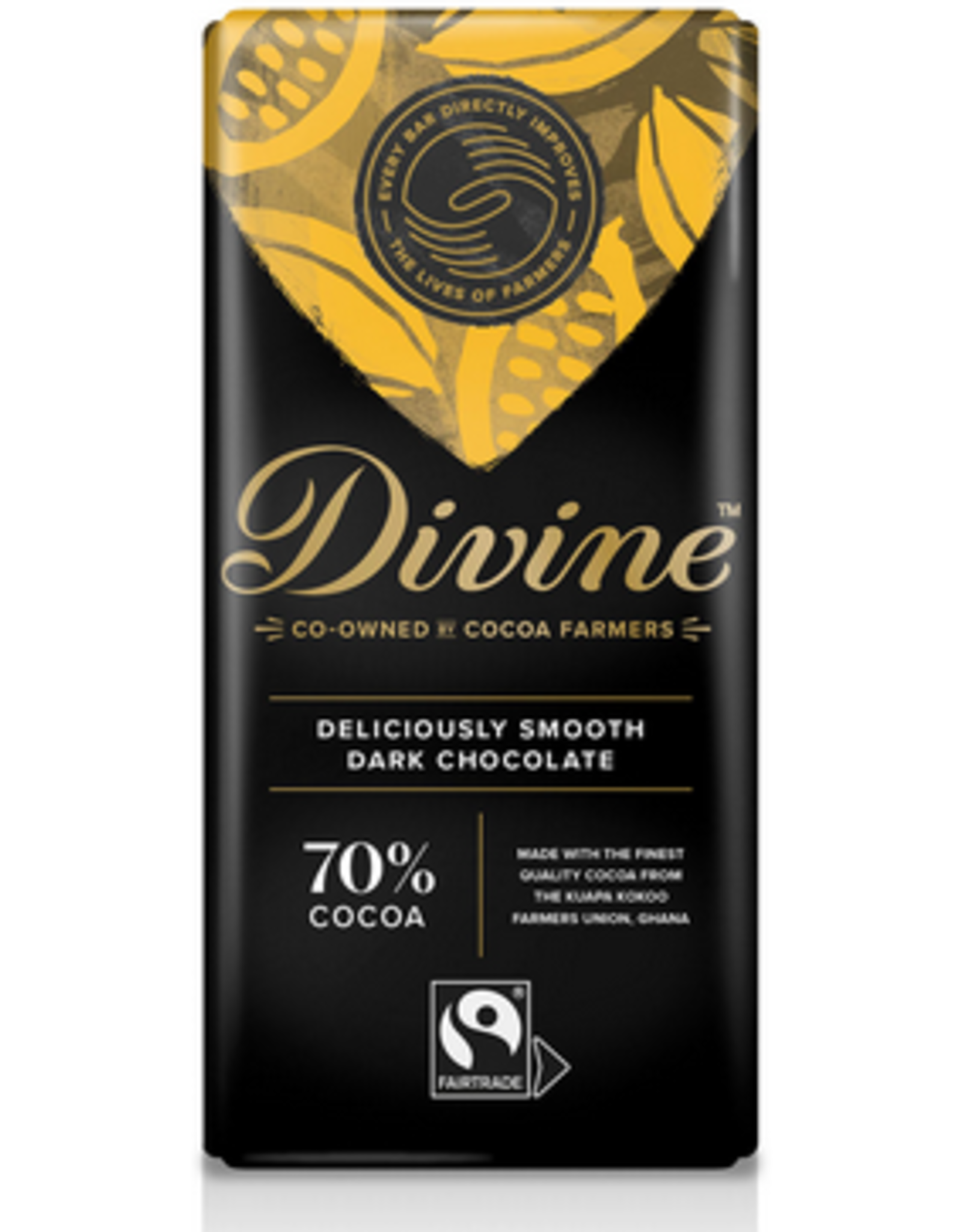 Divine Chocolate Divine Dark Chocolate 70%