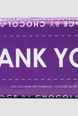 Canada Thank You Bar  Milk with Hazelnut Purple 92g - Peace by Chocolate