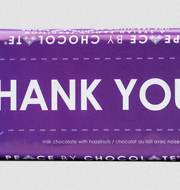 Canada Thank You Milk Chocolate Hazelnuts Bar 92g - Peace by Chocolate