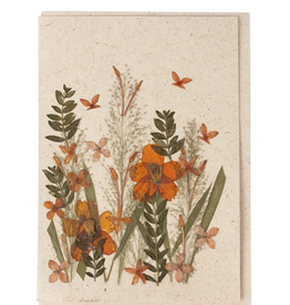 Philippines Card Dried Flower Garden