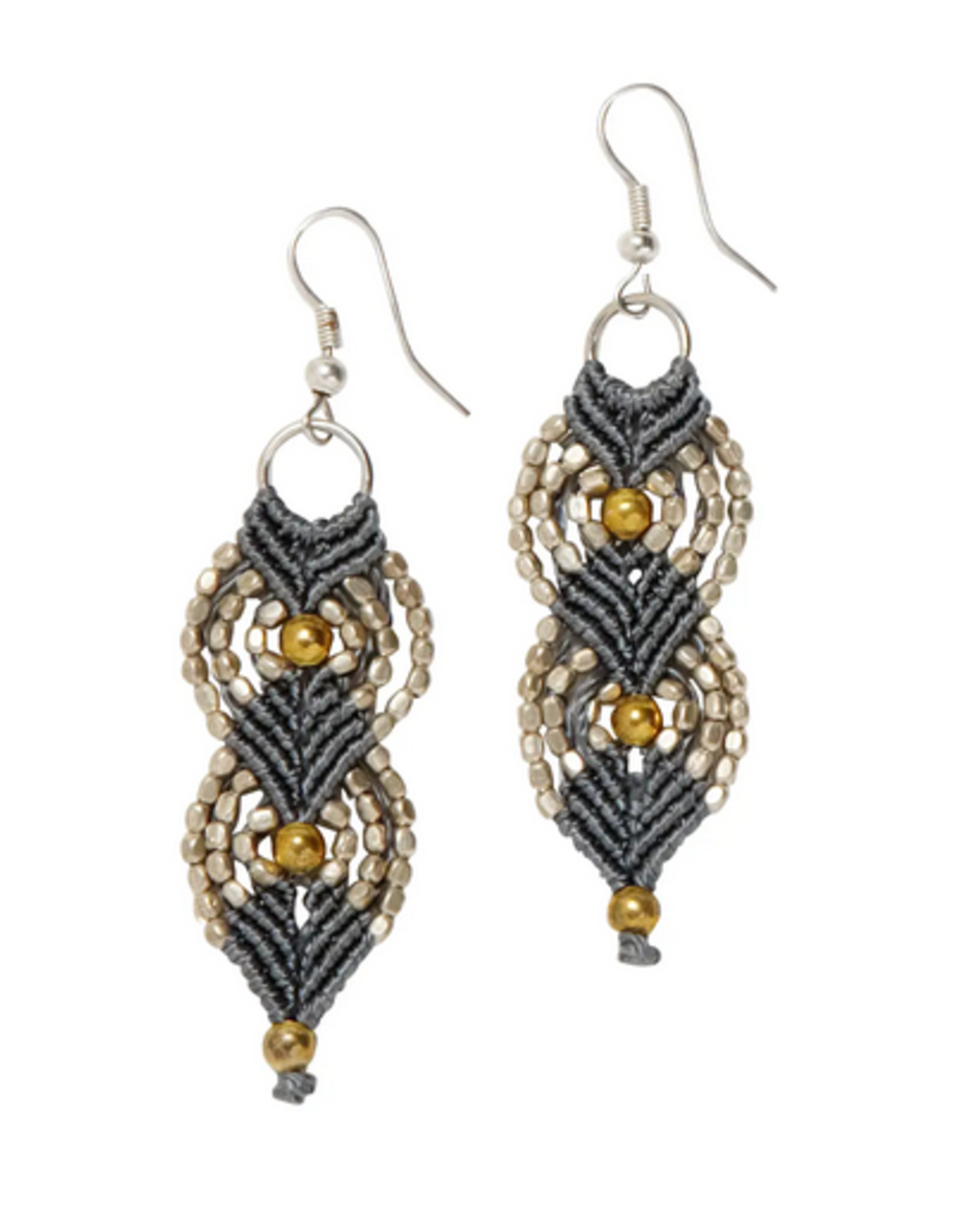 Ten Thousand Villages USA Earrings Enchanted Pathway -  Nepal