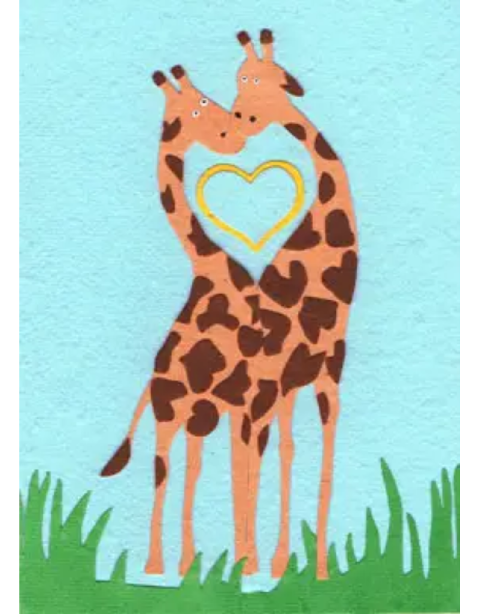 Philippines Card Giraffe Love - Philippines