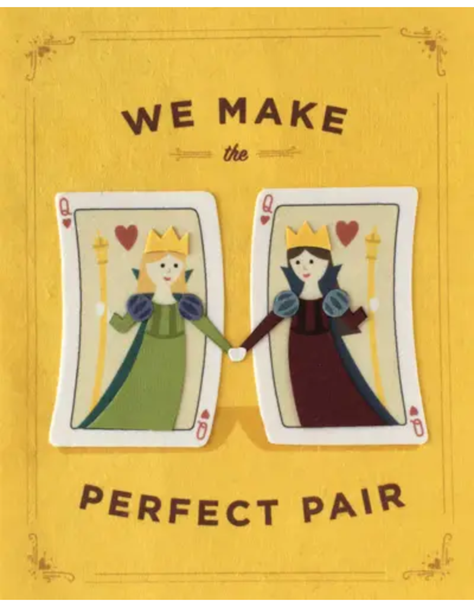 Philippines Card Perfect Pair Queens - Philippines