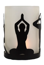 Yoga Tea Light Holder - India