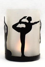 India Candleholder Yoga Tea Light Holder - India