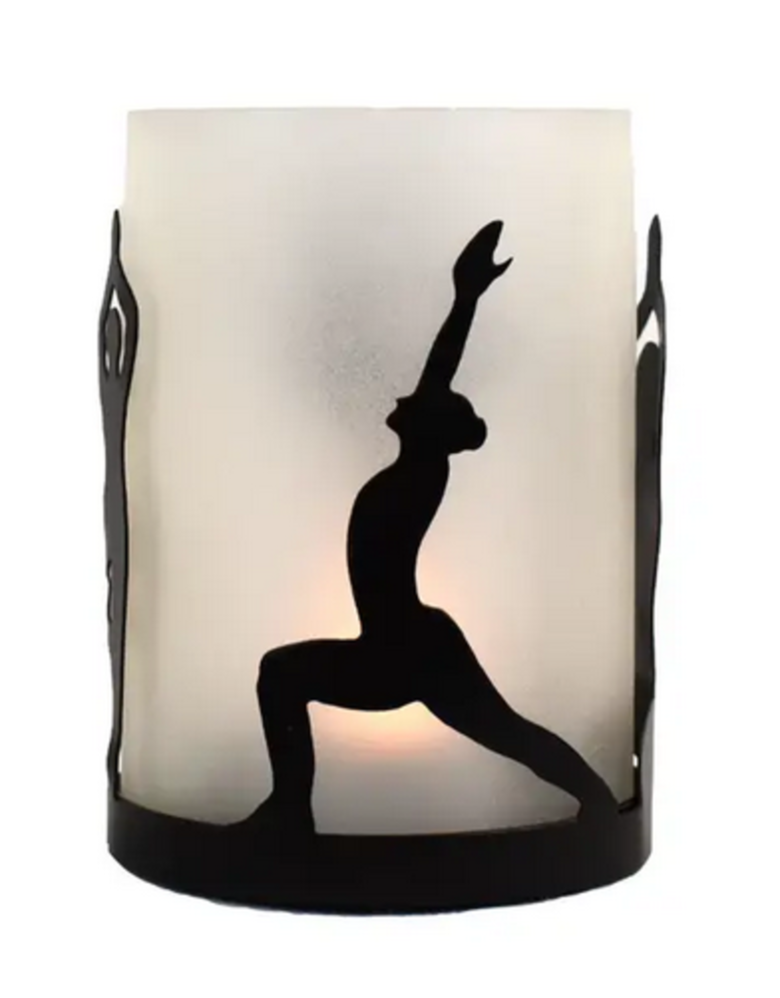 India Candleholder Yoga Tea Light Holder - India
