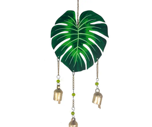 India Wind Chime Monstera - India - Villages Port Colborne