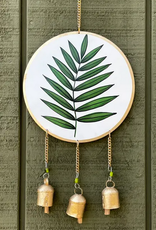 India Wind Chime Palm Leaf - India India Wind Chime Palm Leaf - India