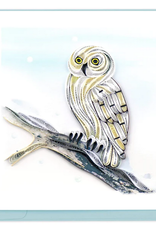 Vietnam Quilling Card Snowy Owl - Vietnam