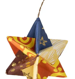 Bangladesh Ornament Folded 6 Point Star - Bangladesh