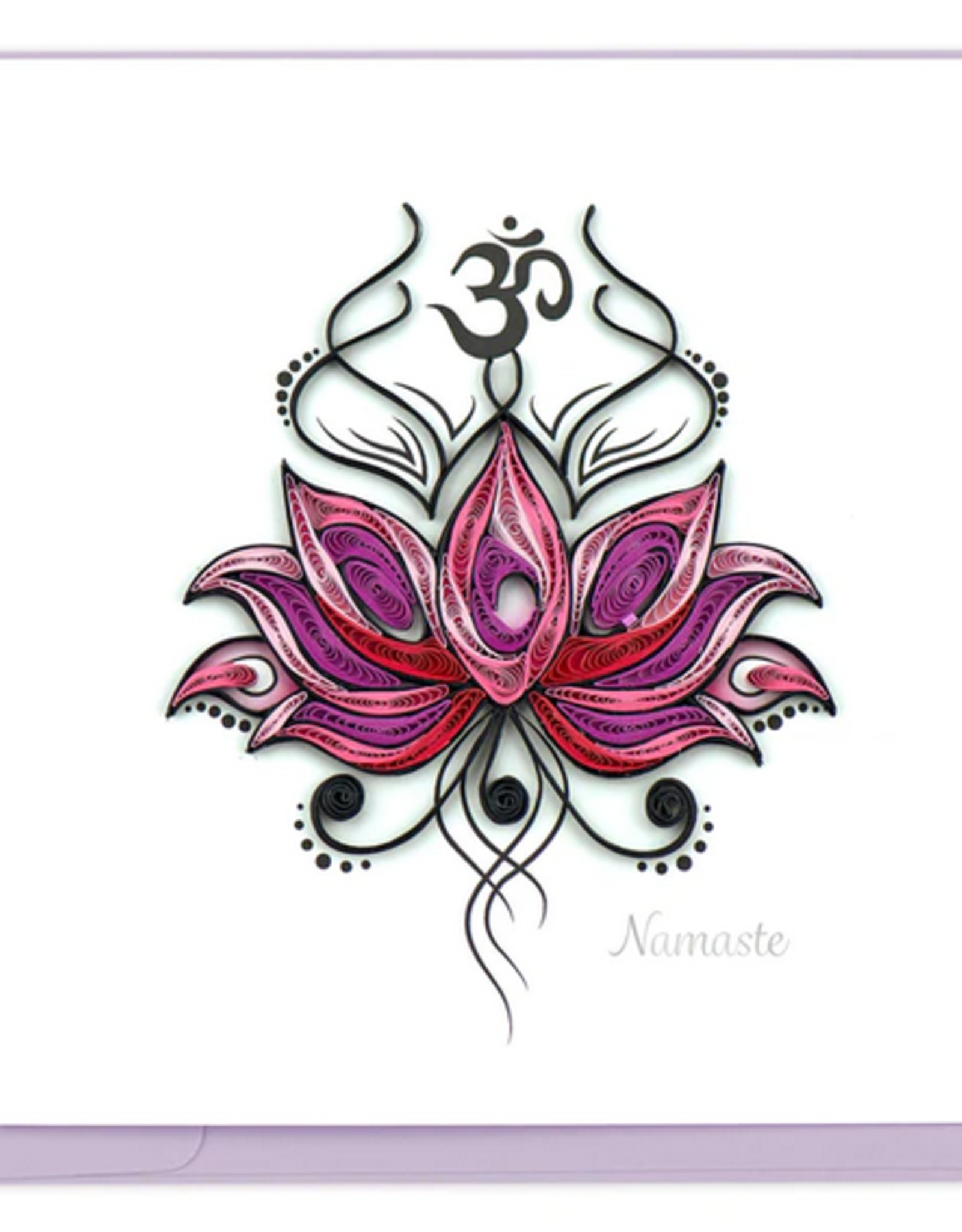 Vietnam Quilling Card Namaste - Vietnam