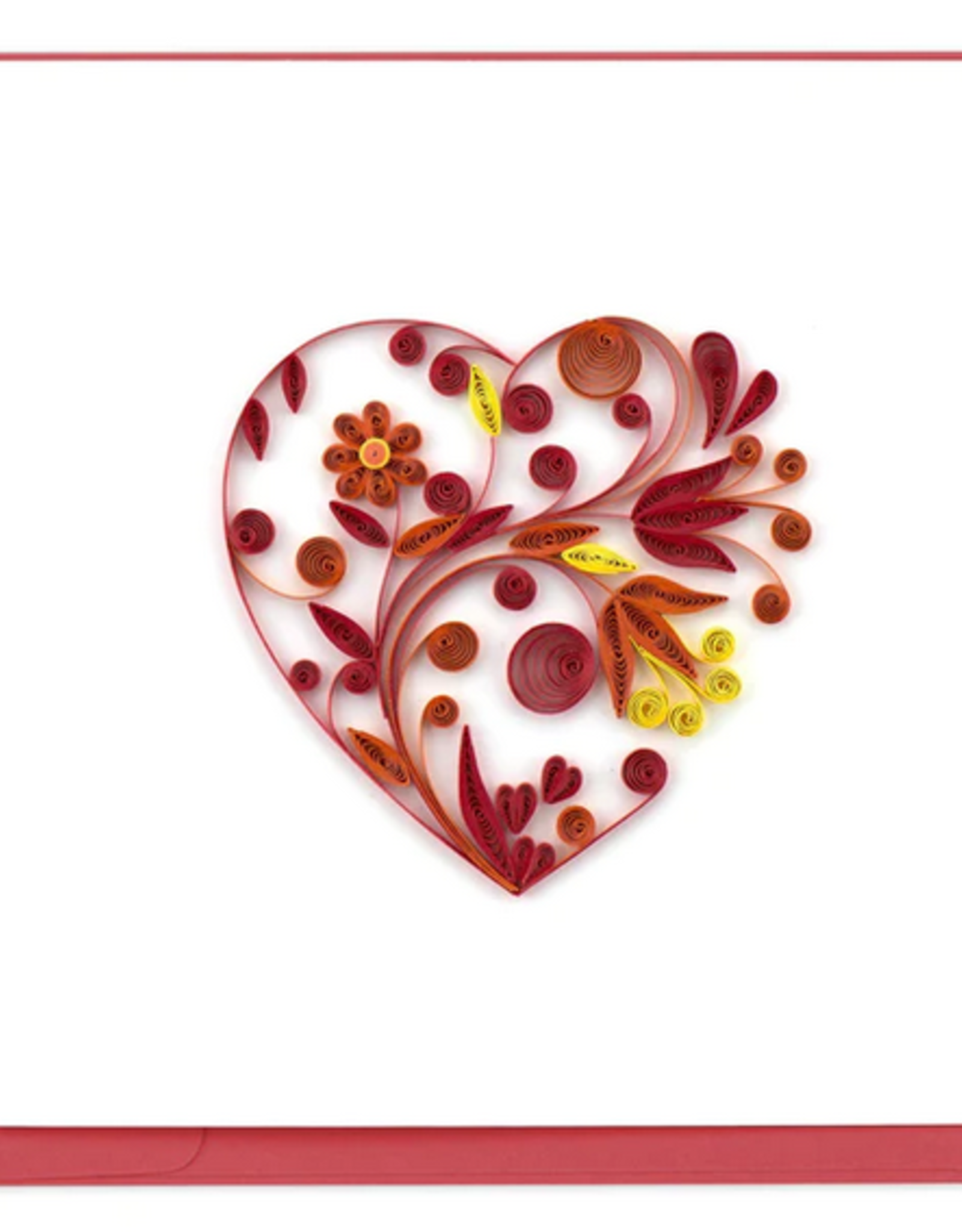 Vietnam Quilling Card Heart  - Vietnam
