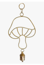 India Large Mushroom Bell Chime - India