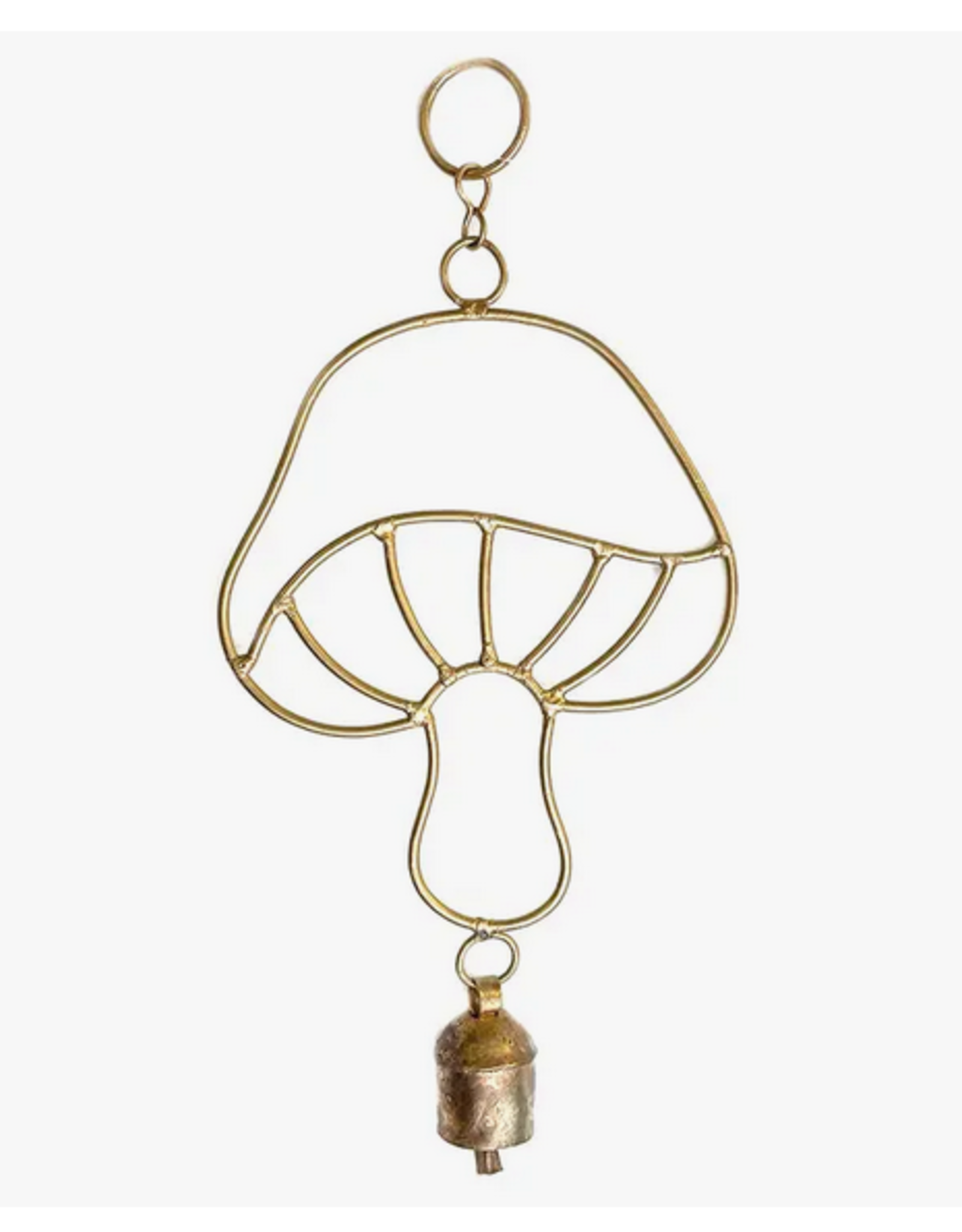 India Large Mushroom Bell Chime - India