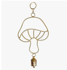 India Large Mushroom Bell Chime - India