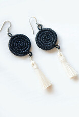 Rwanda Earrings Inshunda Black Azizi Life - Rwanda