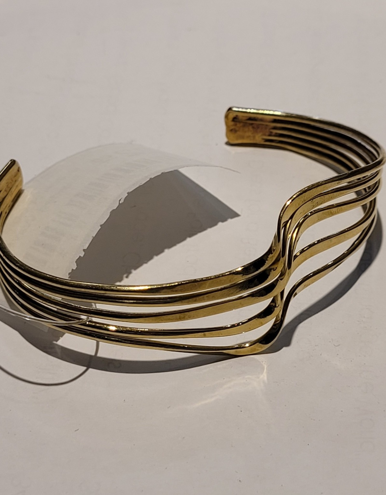 Bracelet Gold Wave - 5 Waves - Mexico