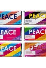 Canada Peace Pride Flag Chocolate Bar (92g) Milk/Hazelnuts (Assorted) - Peace by Chocolate Canada Peace Pride Flag Chocolate Bar (92g) Milk/Hazelnuts (Assorted) - Peace by Chocolate