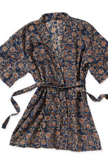 India Robe Lotus Kalamkari - India