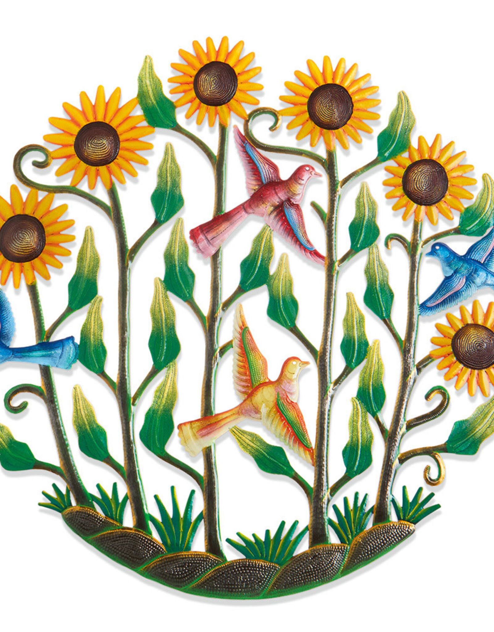 Haiti Wall Art Sunflower Garden - Haiti