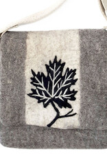 Nepal Bag Crossbody Felt Maple Leaf - Nepal